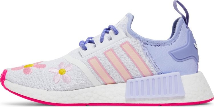 Кроссовки Adidas Monsters Inc. x NMD_R1 Big Kid 'Boo', фиолетовый — фото 4