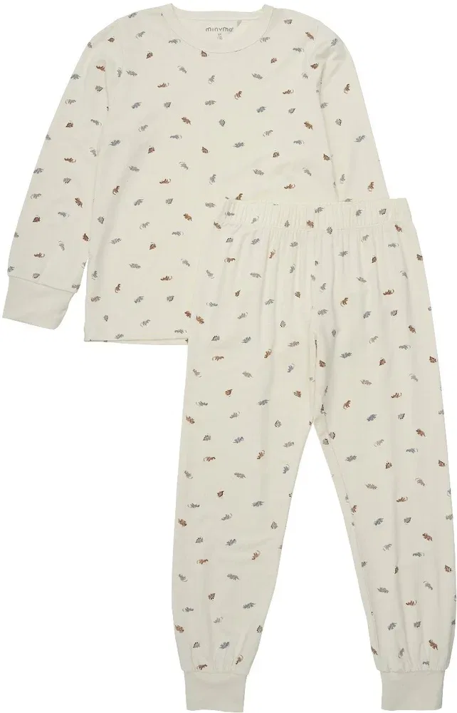Пижама детская с принтом Pyjamas Boys Minymo, серый
