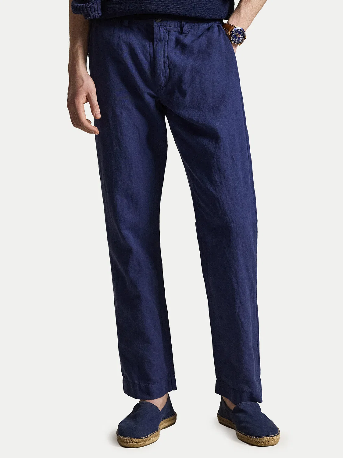 Мужские брюки классического кроя Polo Ralph Lauren, темно-синий