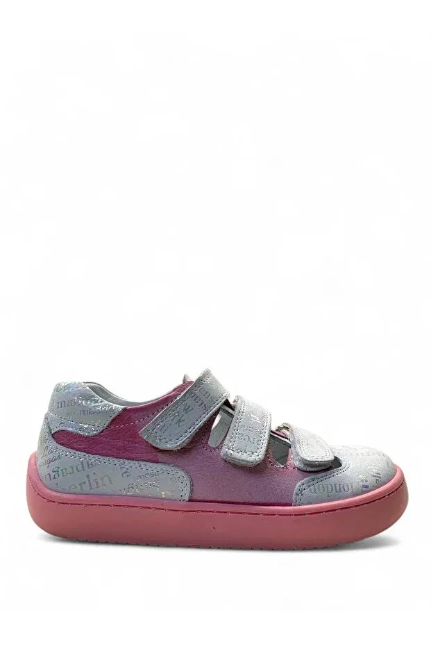 Детские туфли для девочек ортопедические Tuğba Ortopedi, White/Pink