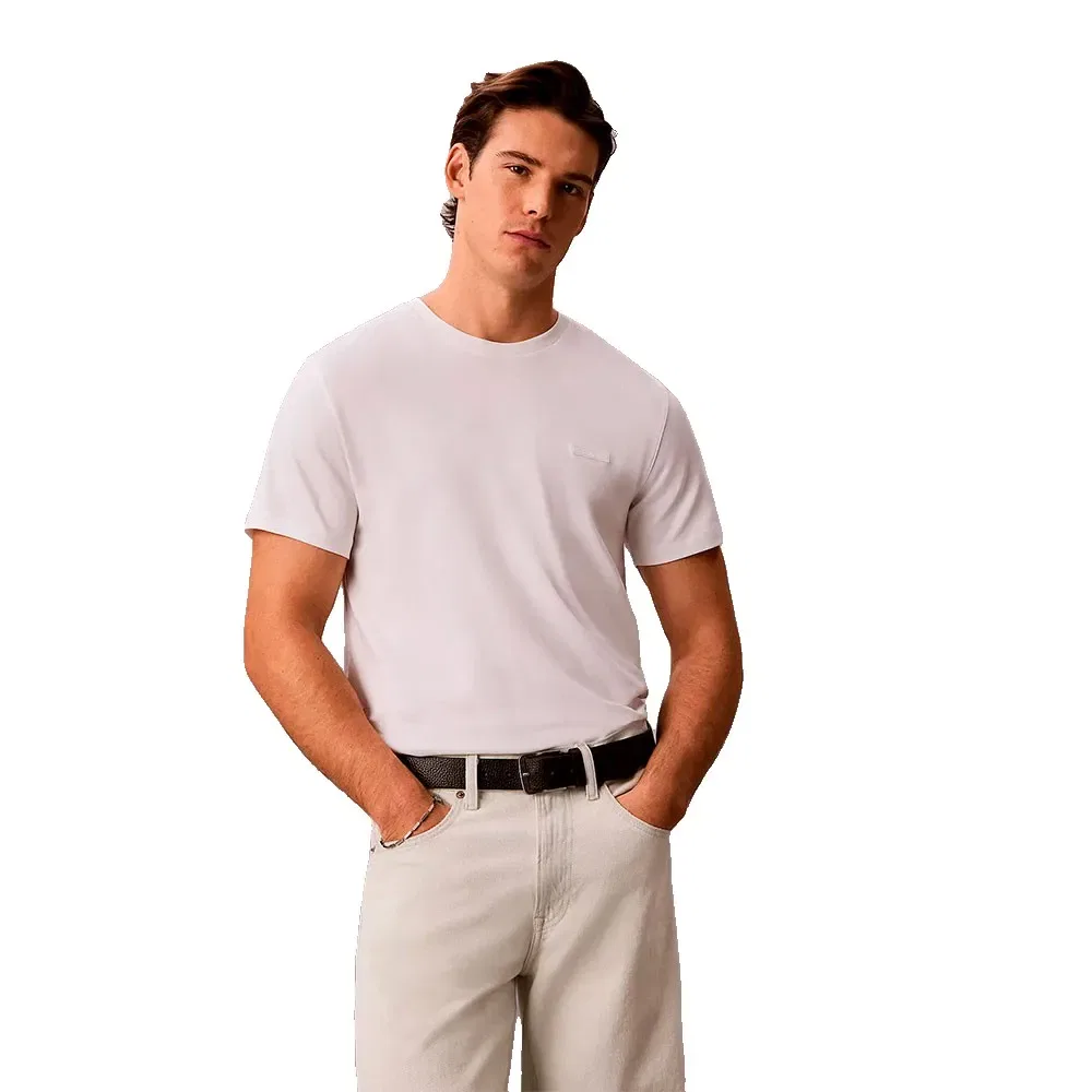 Футболка с коротким рукавом Supima Calvin Klein, белый