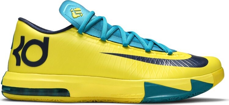 

Кроссовки Nike KD 6 'Seat Pleasant', желтый