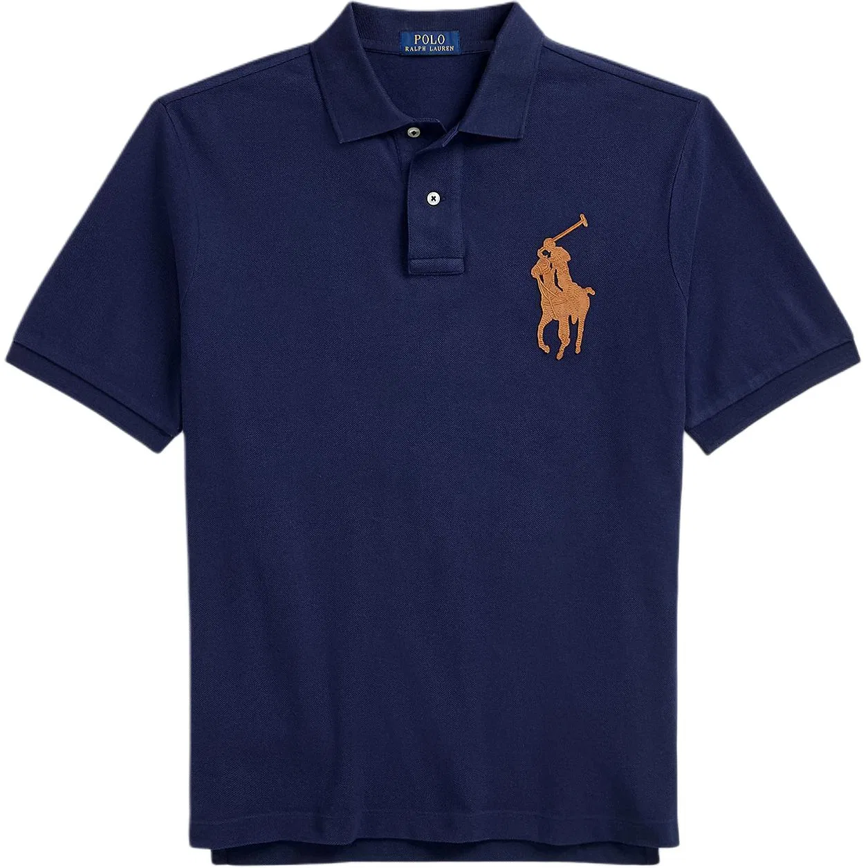 Мужское поло с аппликацией Polo Pony Polo Ralph Lauren, Elegant Marine Blue
