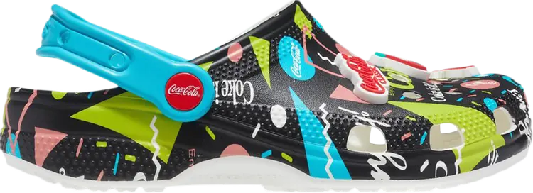 

Кроссовки Coca-Cola x Classic Clog 90s - Black, черный