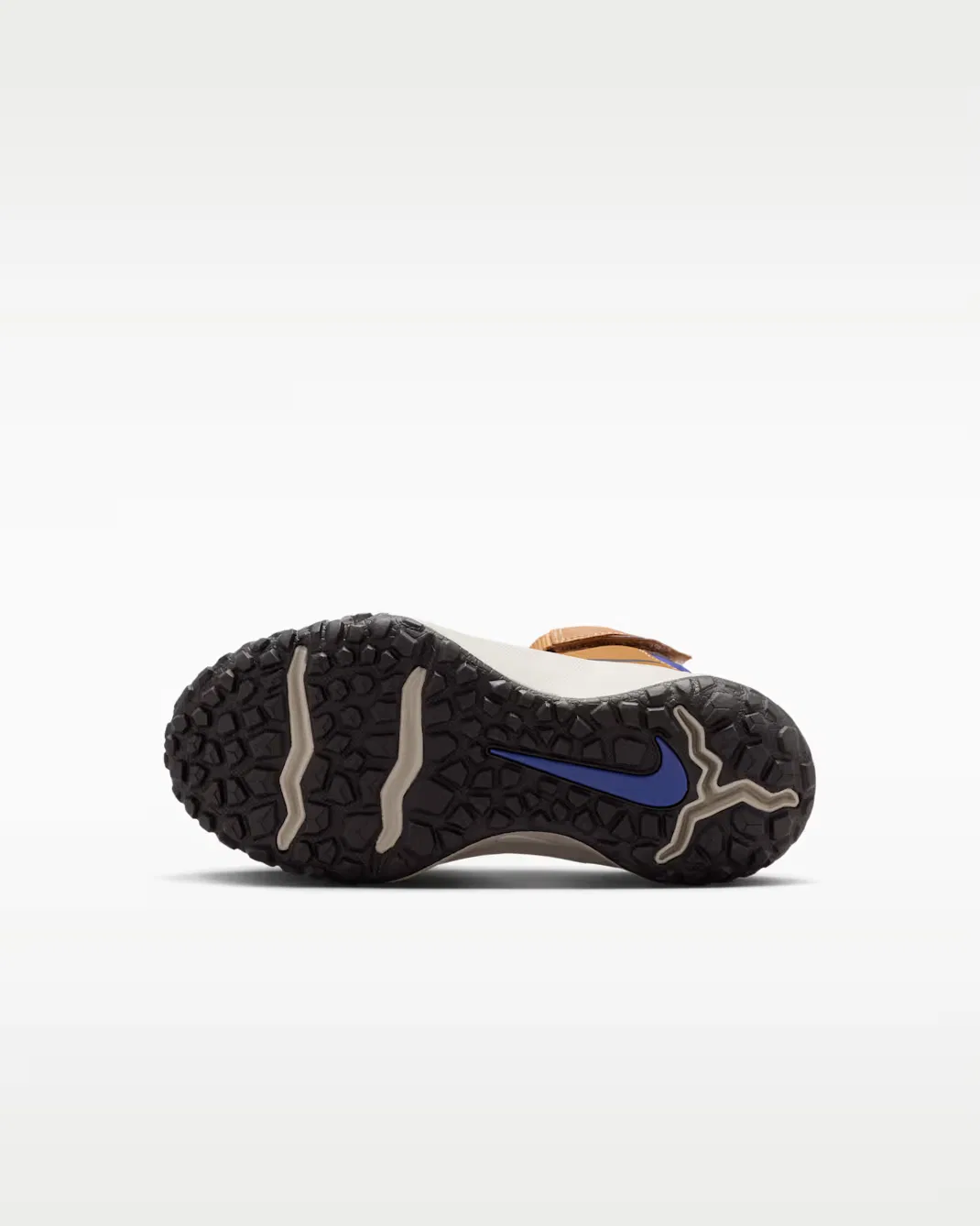 Детские кроссовки со светоотражающими элементами Nike Terrascout, Flax/Bronze Eclipse/Deep Night/Black — фото 2
