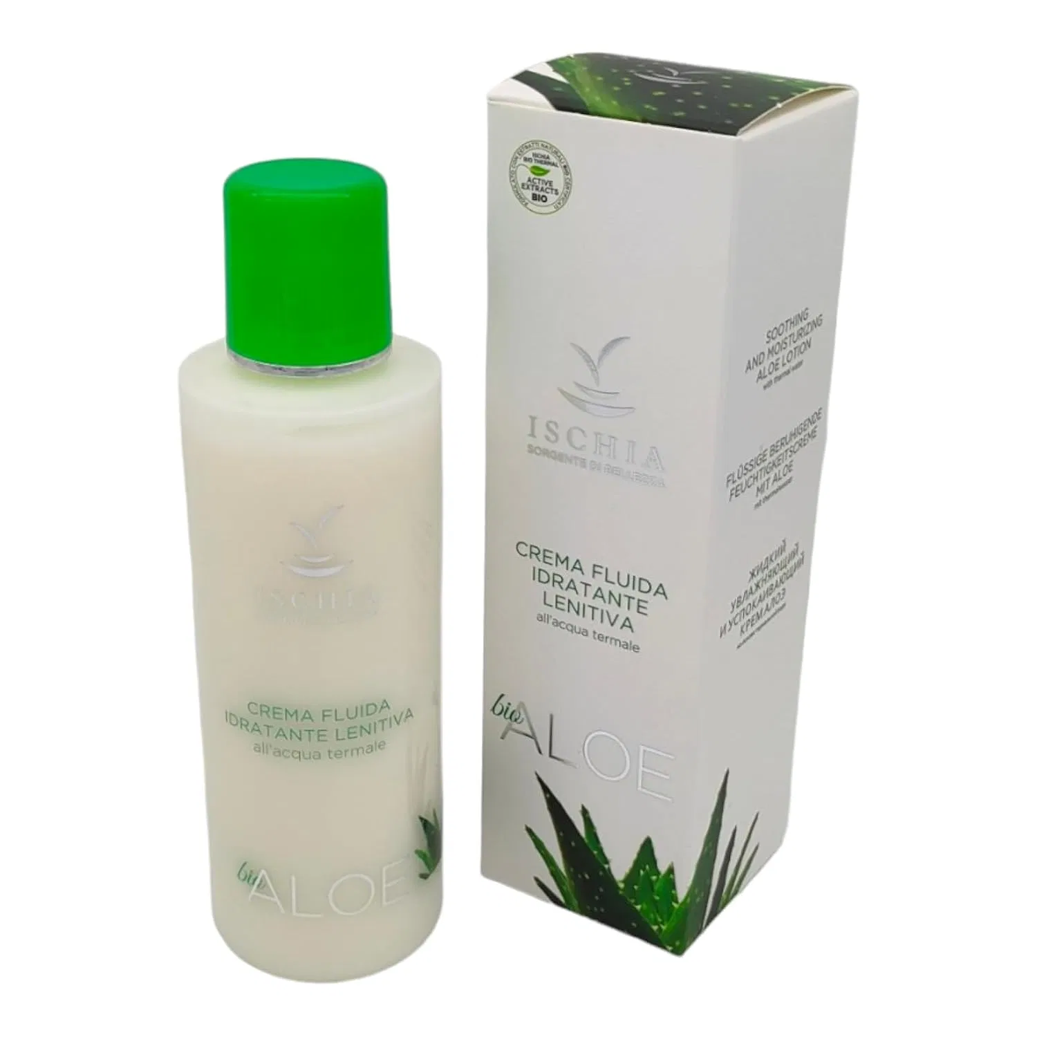 Увлажняющий крем для тела Aloe Bio, Ischia Sorgente di Bellezza, 200 мл