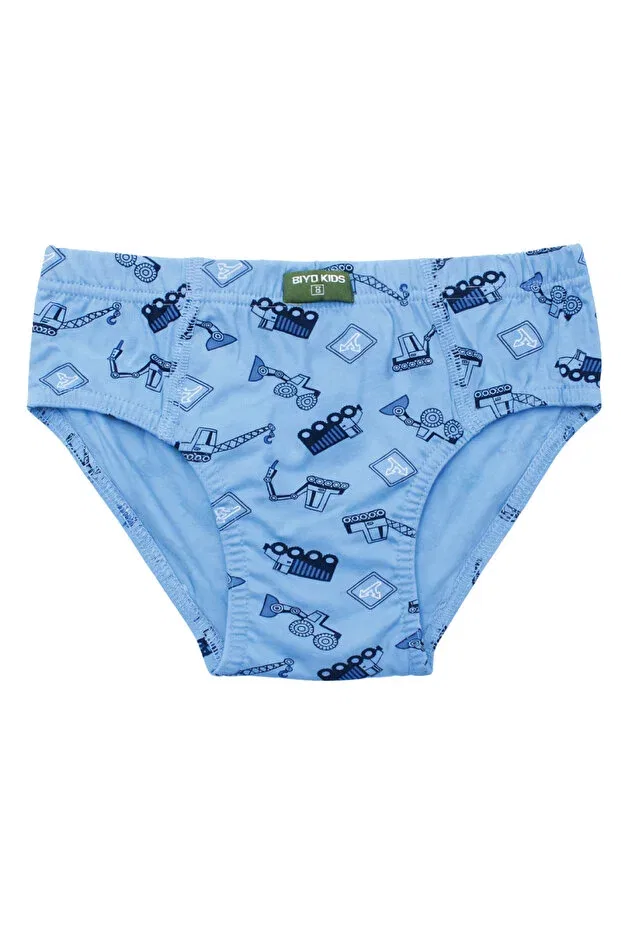 Детские трусы для мальчиков с принтом 5-pack Biyokids, Multicolor — фото 2