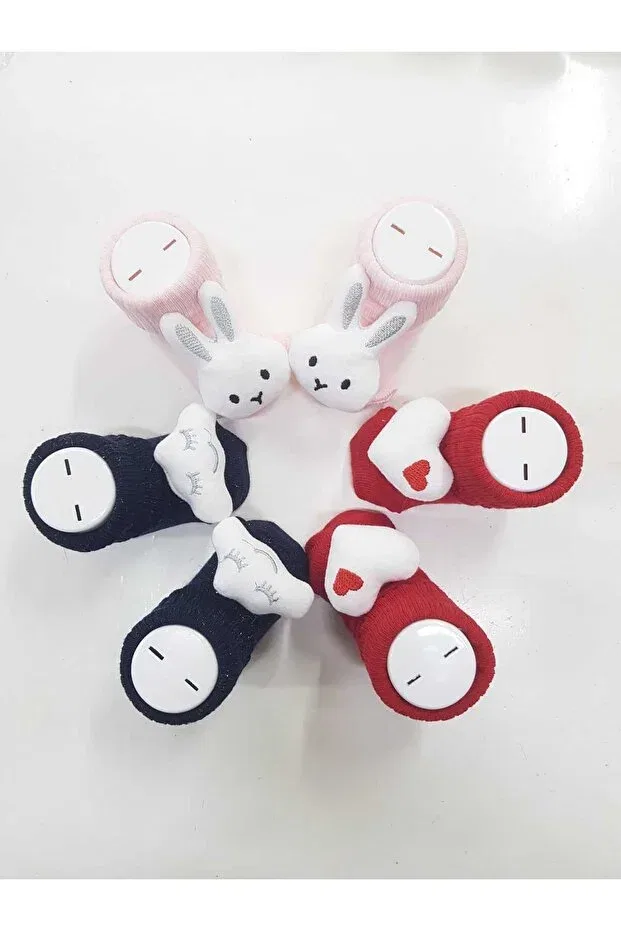 Детские носки с рваным эффектом 3 шт Baby By Bumbo, Multicolor