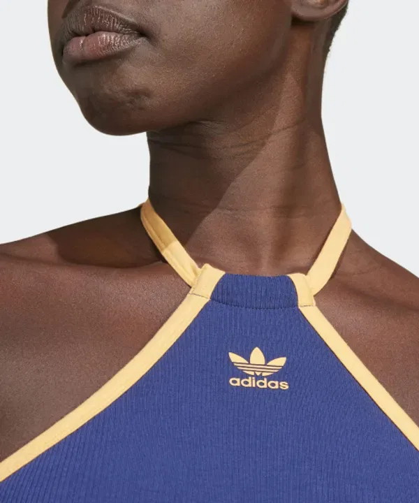 Топ без рукавов, женский, Adidas, синий — фото 4