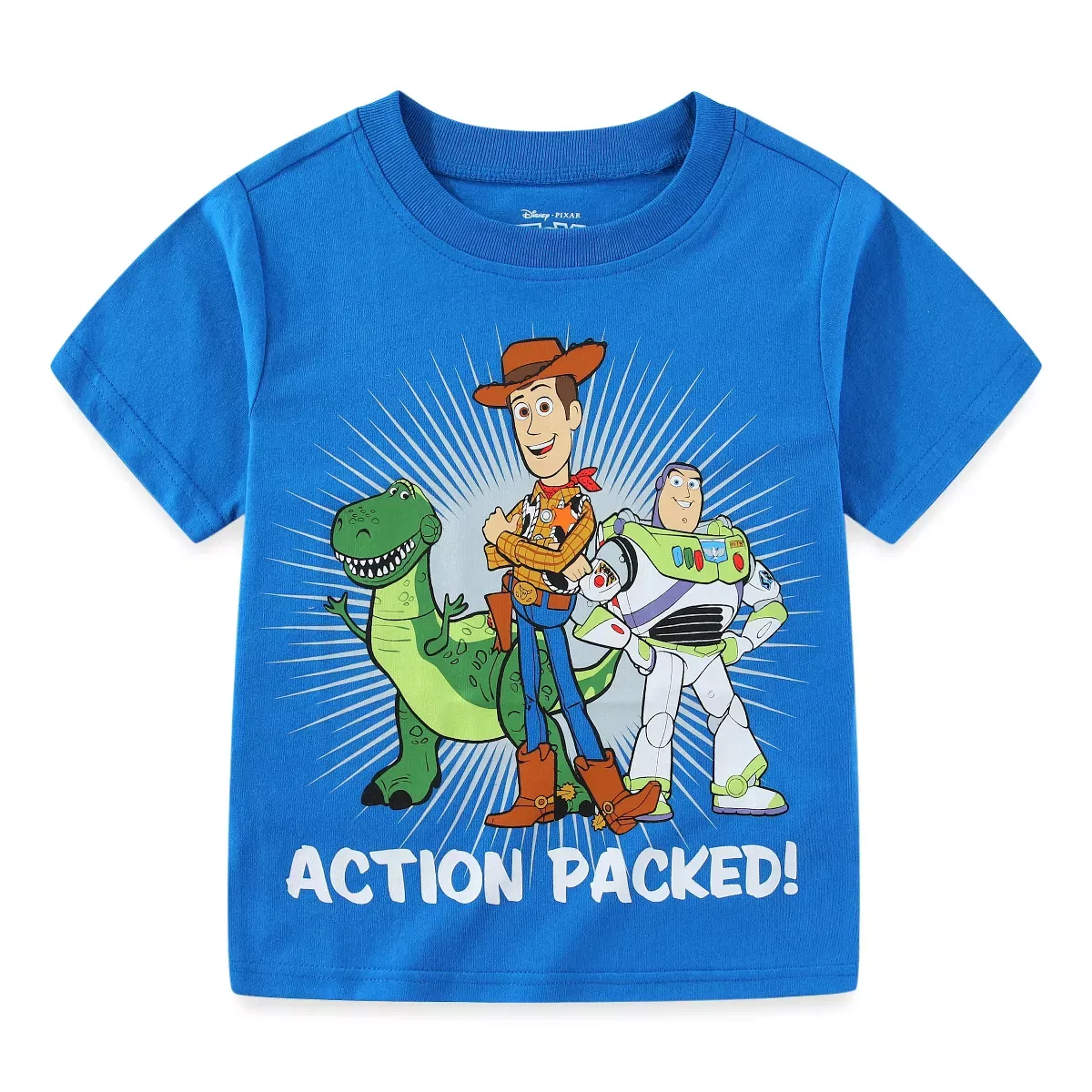 Детский комплект футболок с принтом Toy Story 4 Pack, Toy Story, Heather Gray — фото 2