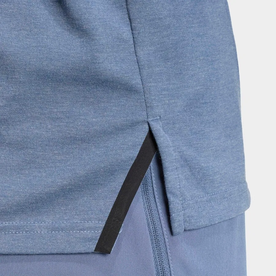 Спортивная футболка ADIDAS PERFORMANCE Regular Performance Shirt в пыльно-голубом цвете — фото 4