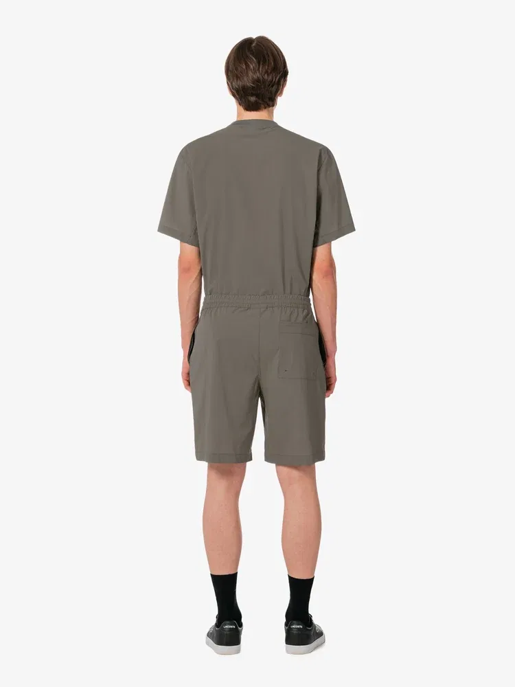 Шорты теннисные Woven Set Up LACOSTE, Khaki — фото 3