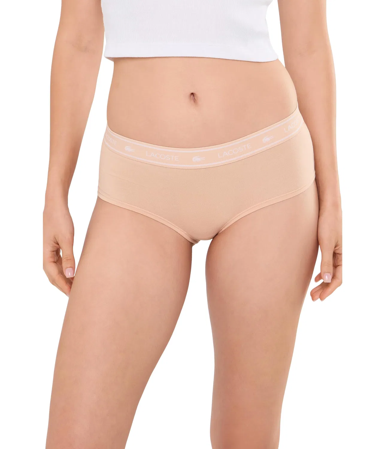 Шорты-слипы Underwear Shorty Lacoste, Biscuit