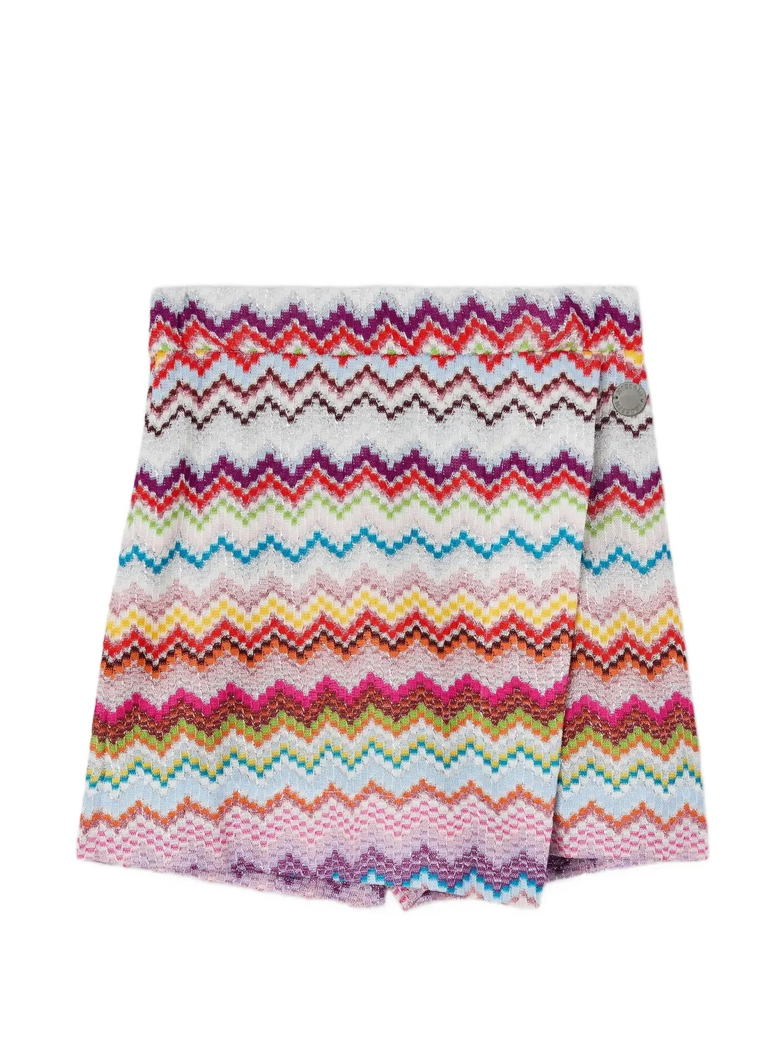 Юбка с запахом в нейтральных тонах Missoni, нейтральные