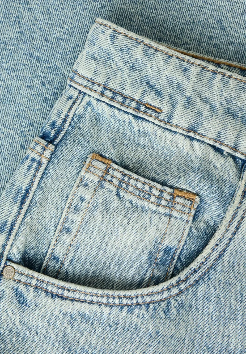 Джинсы свободного кроя унисекс - джинсы свободного покроя Lmtd, Light Blue Denim — фото 4