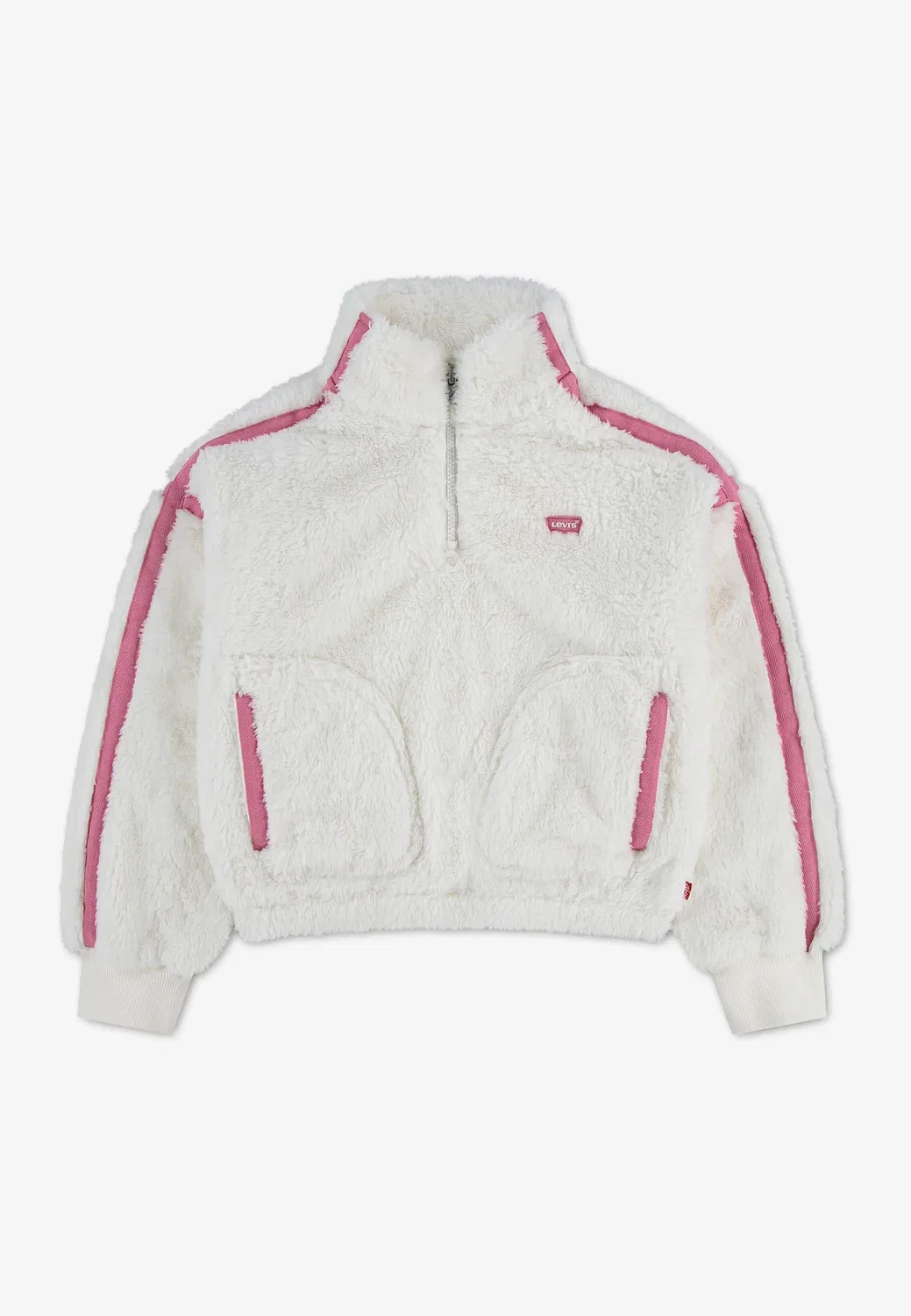 Свитер из флиса Sherpa с половинной молнией Levi'S, Wild Rose