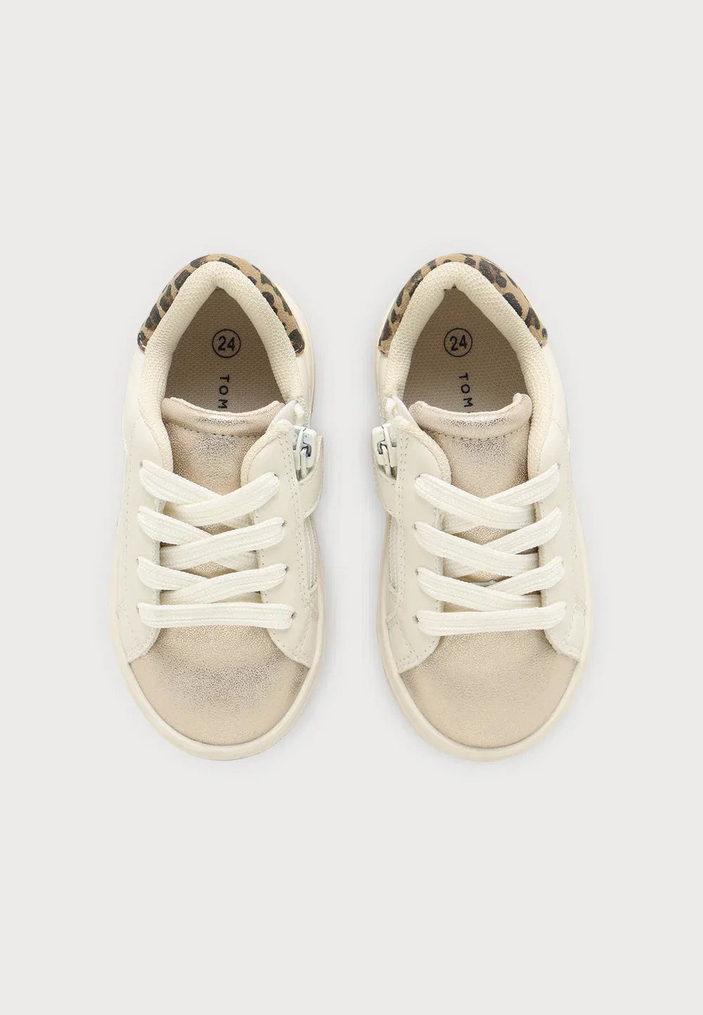 Кроссовки унисекс Hector Tommy Hilfiger, Platinum/Milk/Bege — фото 4