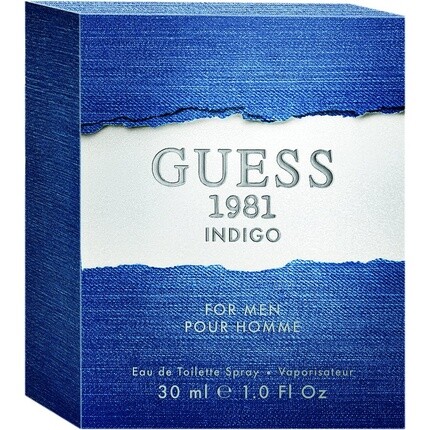 Туалетная вода Guess 1981 Indigo для мужчин 30 мл — фото 2