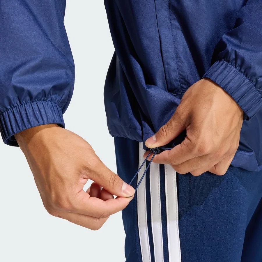 Ветровка спортивная с капюшоном Performance JY9732 Tiro26 League adidas, Сине-белый — фото 4