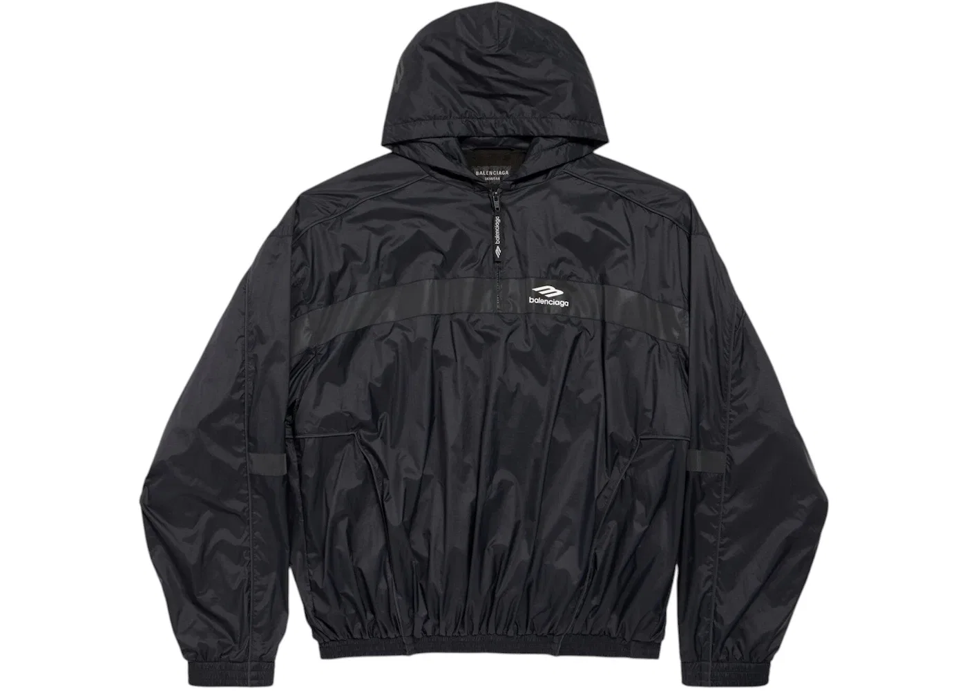Мужское худи из спортивного костюма 3B Sports Icon Ski Tracksuit Balenciaga, Black