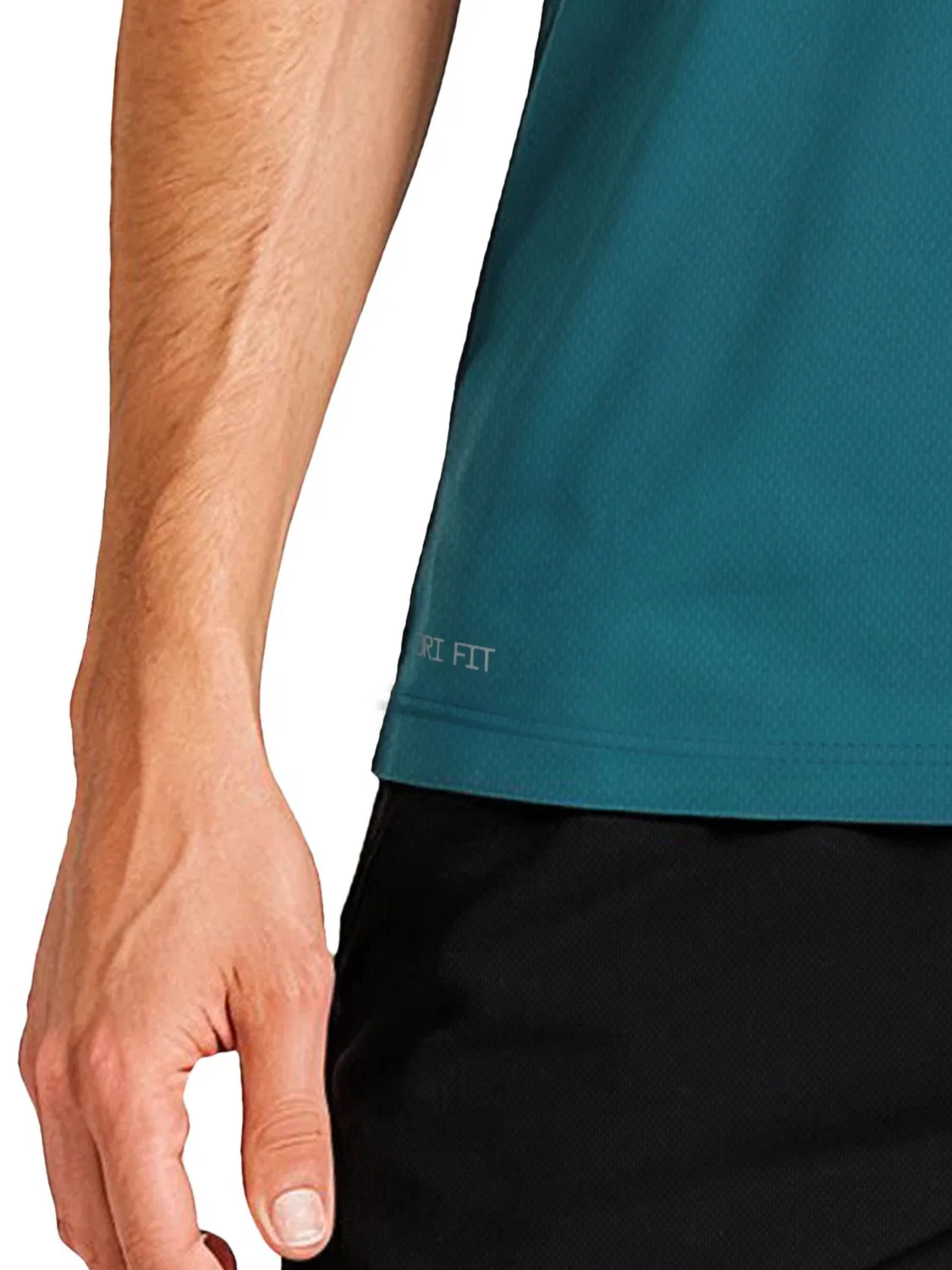 Рашгард Nike Hydroguard Sun Safe, зеленый — фото 4