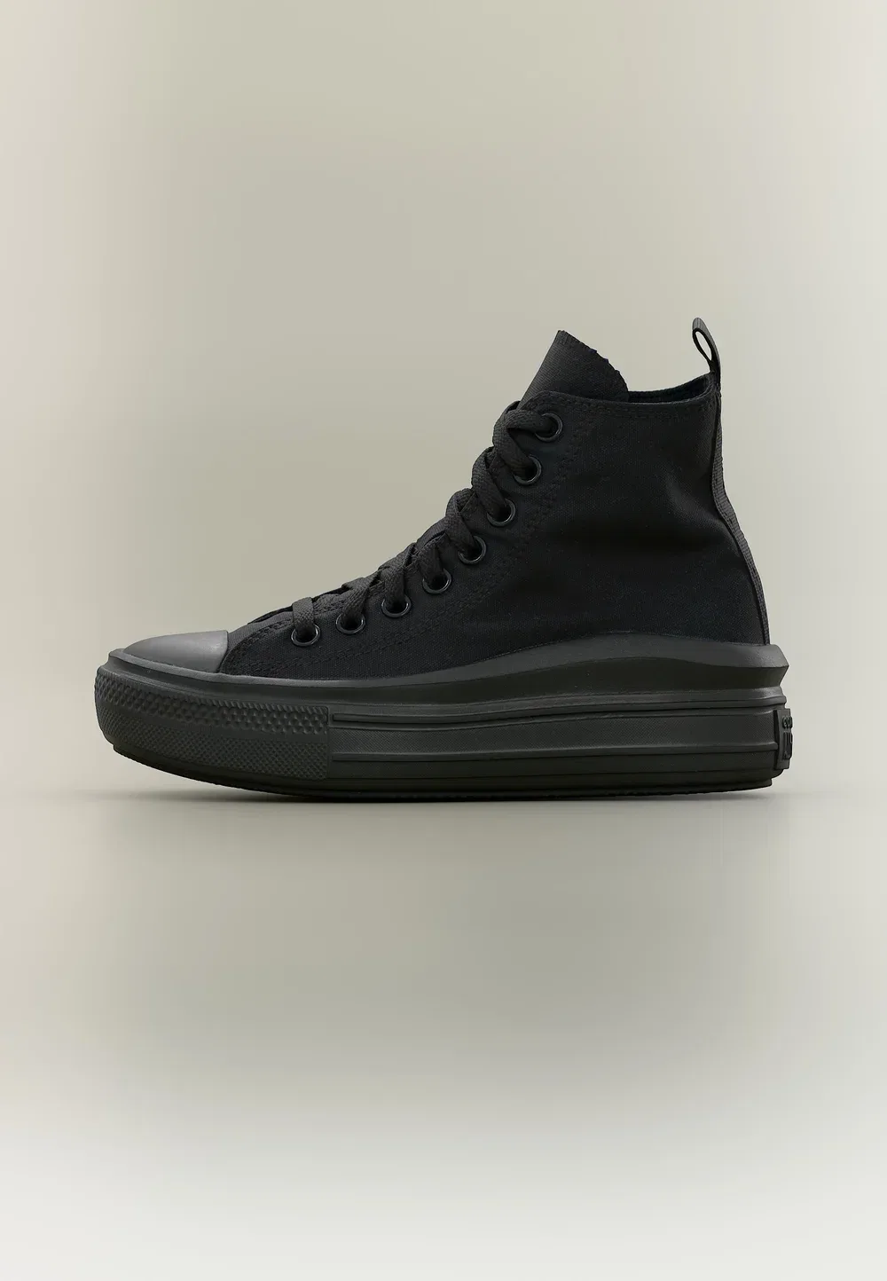 Кроссовки унисекс Chuck Taylor All Star Move - высокие кроссовки Converse, Black/Dark Smoke Grey