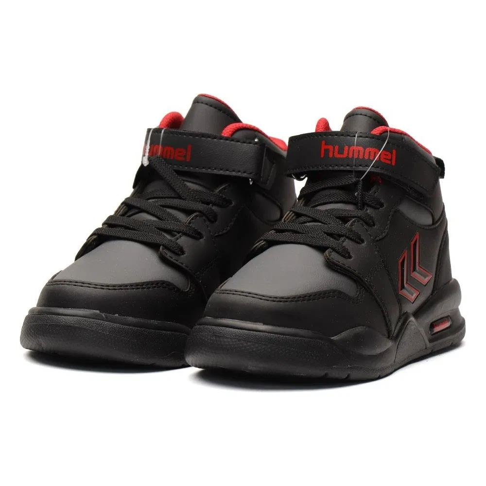 Детские кроссовки для мальчиков черные Hummel Hml Dragon Jr — фото 4
