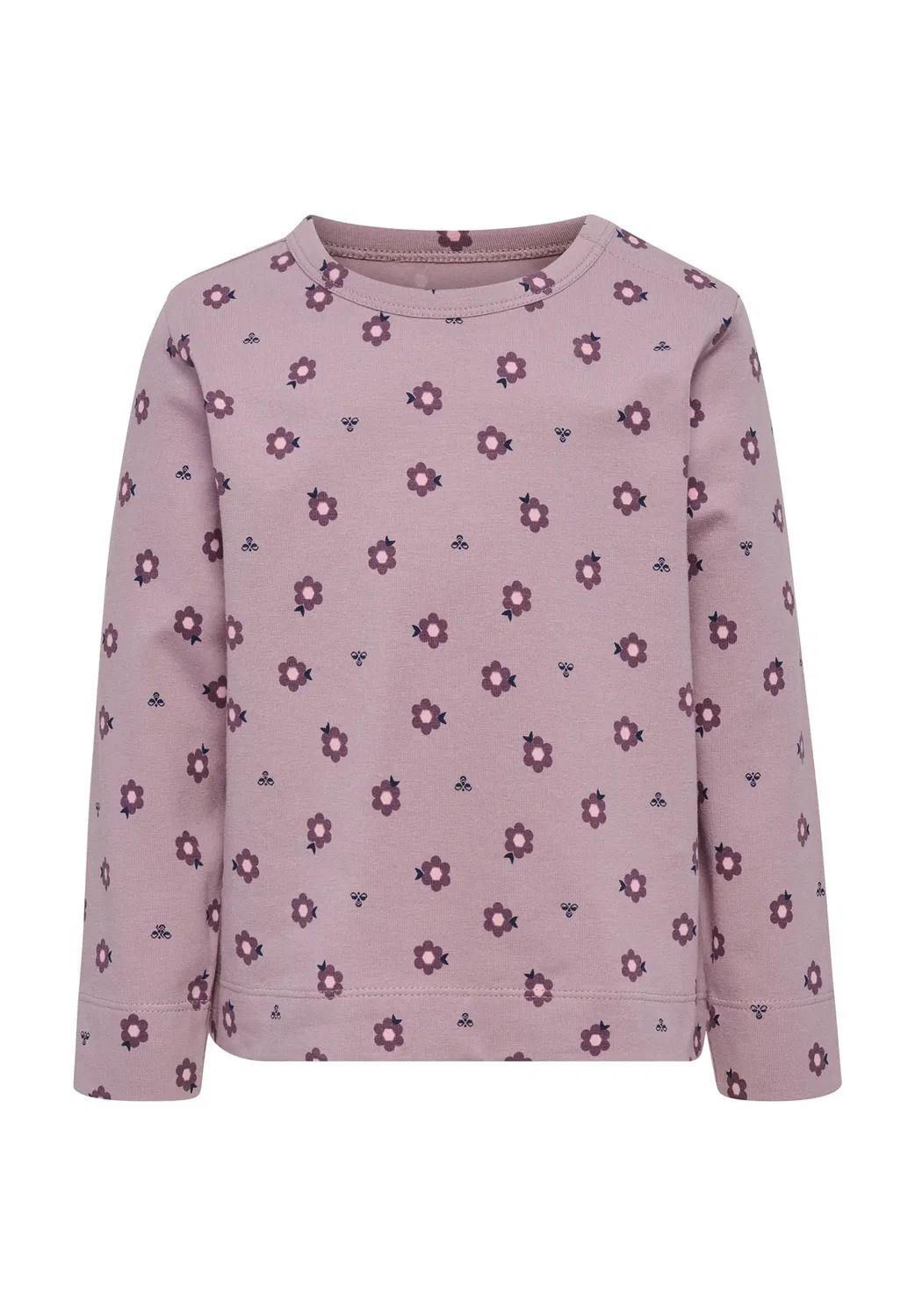 Футболка Hmlmini aop с длинными рукавами, унисекс Hummel, Sea Fog