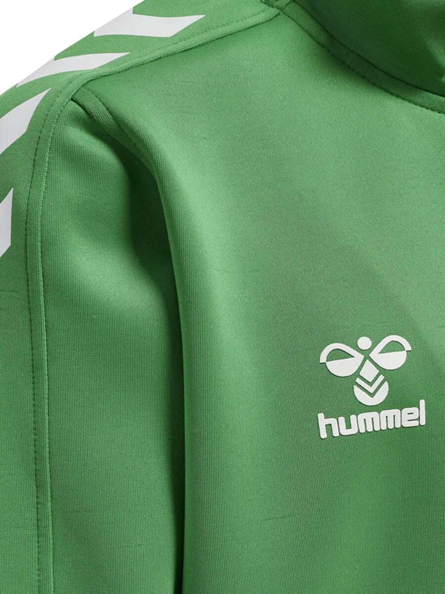 Толстовка на молнии Hummel Athletic 'Core XK' в цвете Kiwi — фото 4