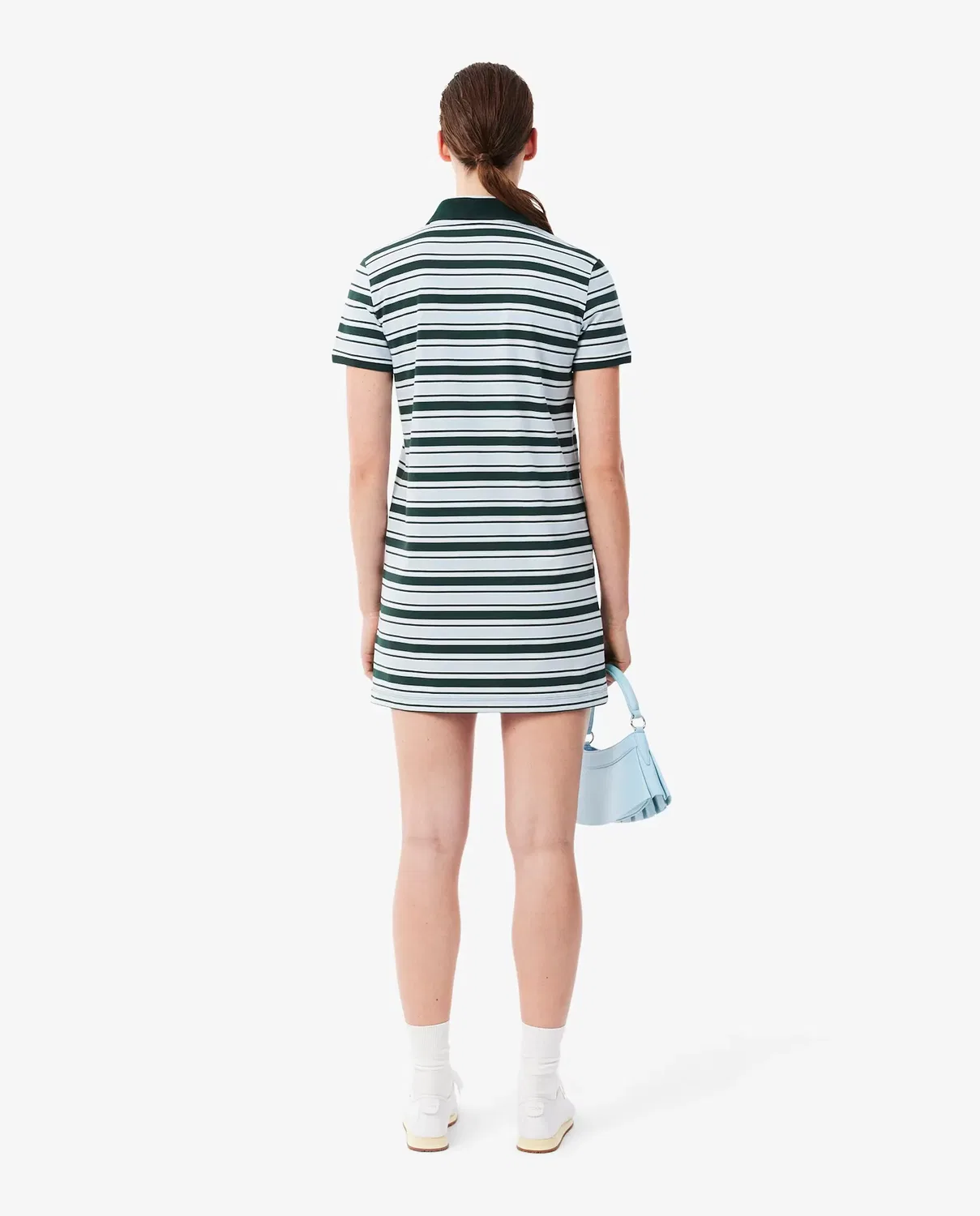 Платье-поло Lacoste Verde из органического хлопка — фото 2
