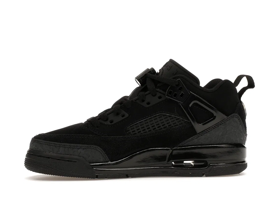 Детские кроссовки для мальчиков с принтом Jordan Spizike Low Jordan, Black/Anthracite/Black — фото 3