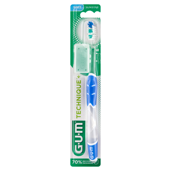 

Мягкая зубная щетка, 1 шт. Gum Technique compact