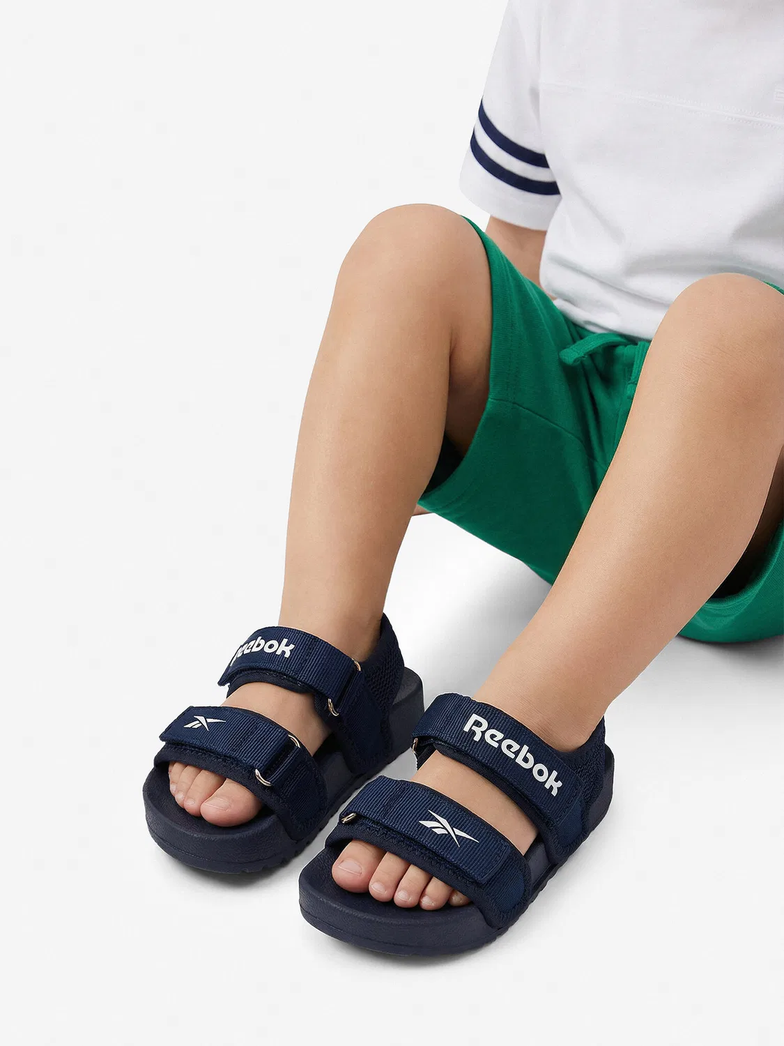 Сандалии для мальчика Reebok, темно-синий