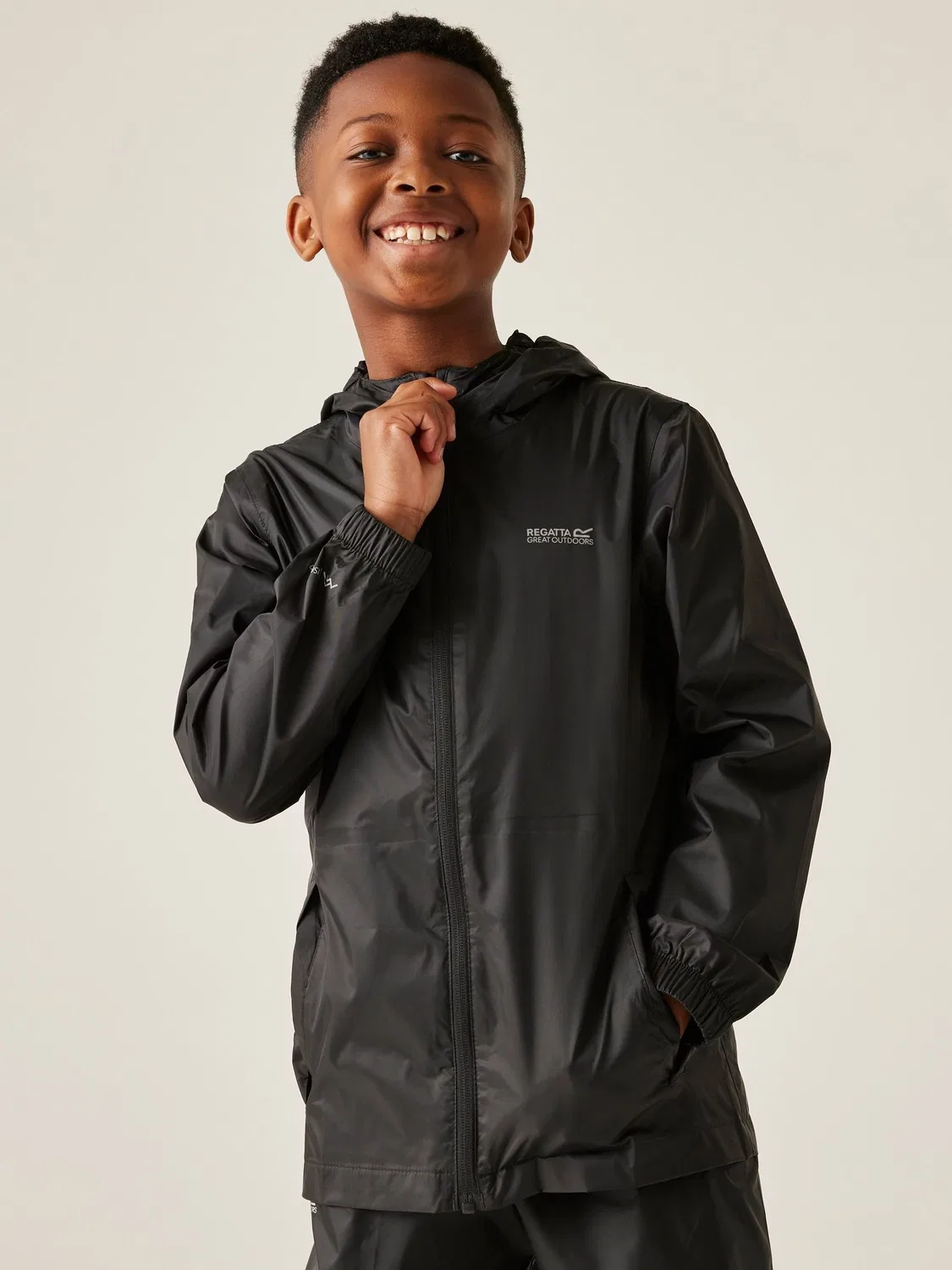 Куртка водонепроницаемая Pack-It Jacket III Regatta, черный