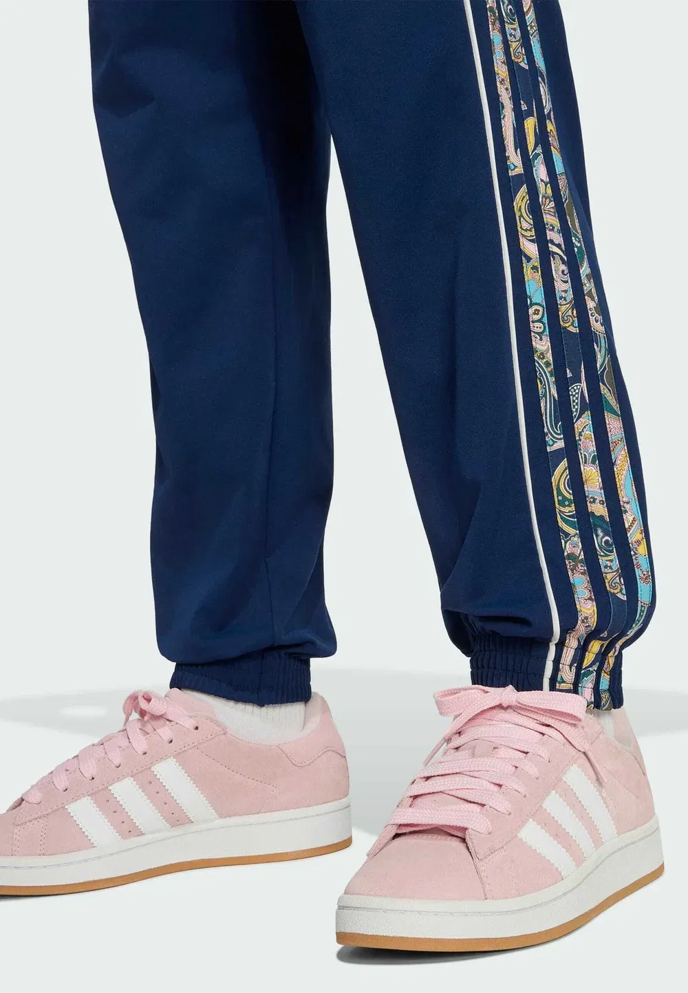Свободные спортивные брюки с узором «пейсли» Adidas Originals, Night Indigo — фото 4