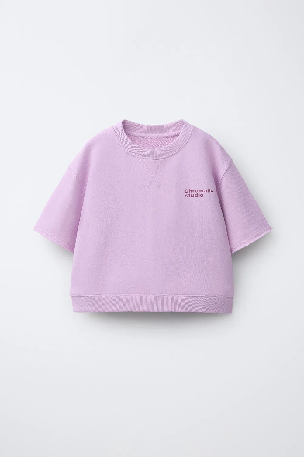Плюшевая футболка для бега ZARA, Light Mauve