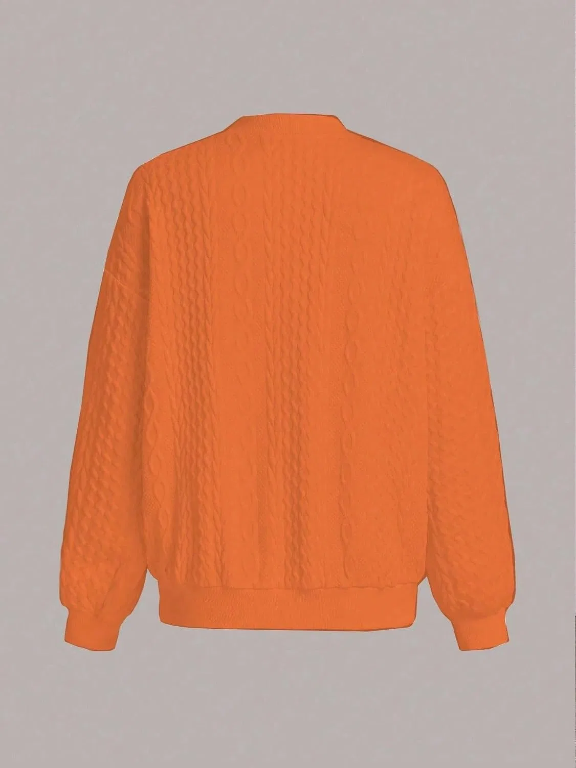 Женское свободное платье с молнией Casual, Orange — фото 2