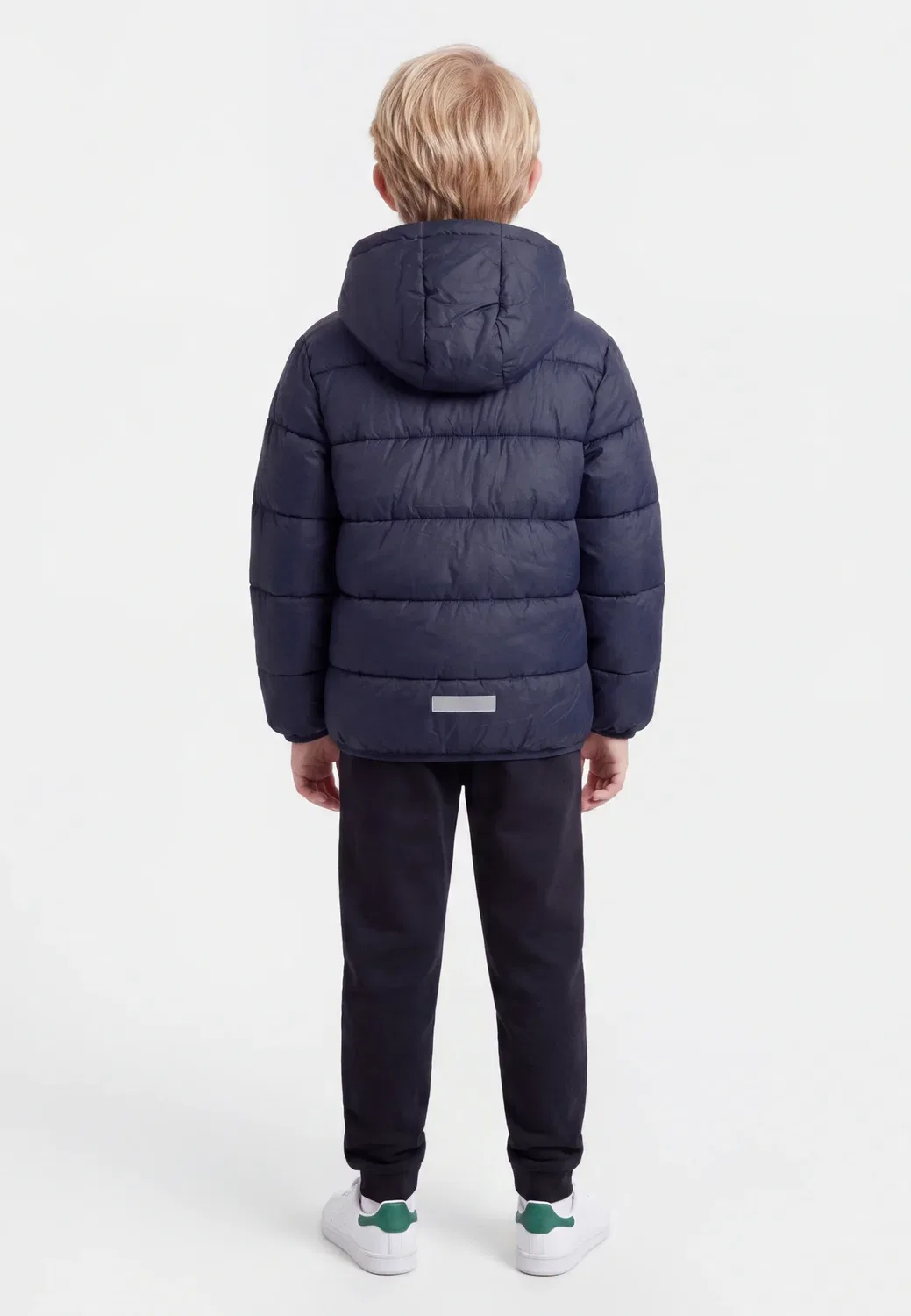 Nkmarble - зимняя куртка Name It, Navy Blazer — фото 2
