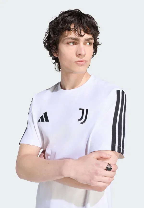Футболка Juventus Turin DNA - клубная одежда Adidas Performance, белый — фото 3