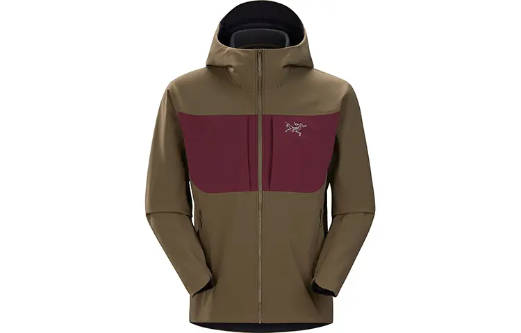 Arcteryx Ветрозащитная и дышащая ветровка GAMMA MX мужская, Dracaena Green/Ethereal Green/Dracaena/Distortion — фото 3