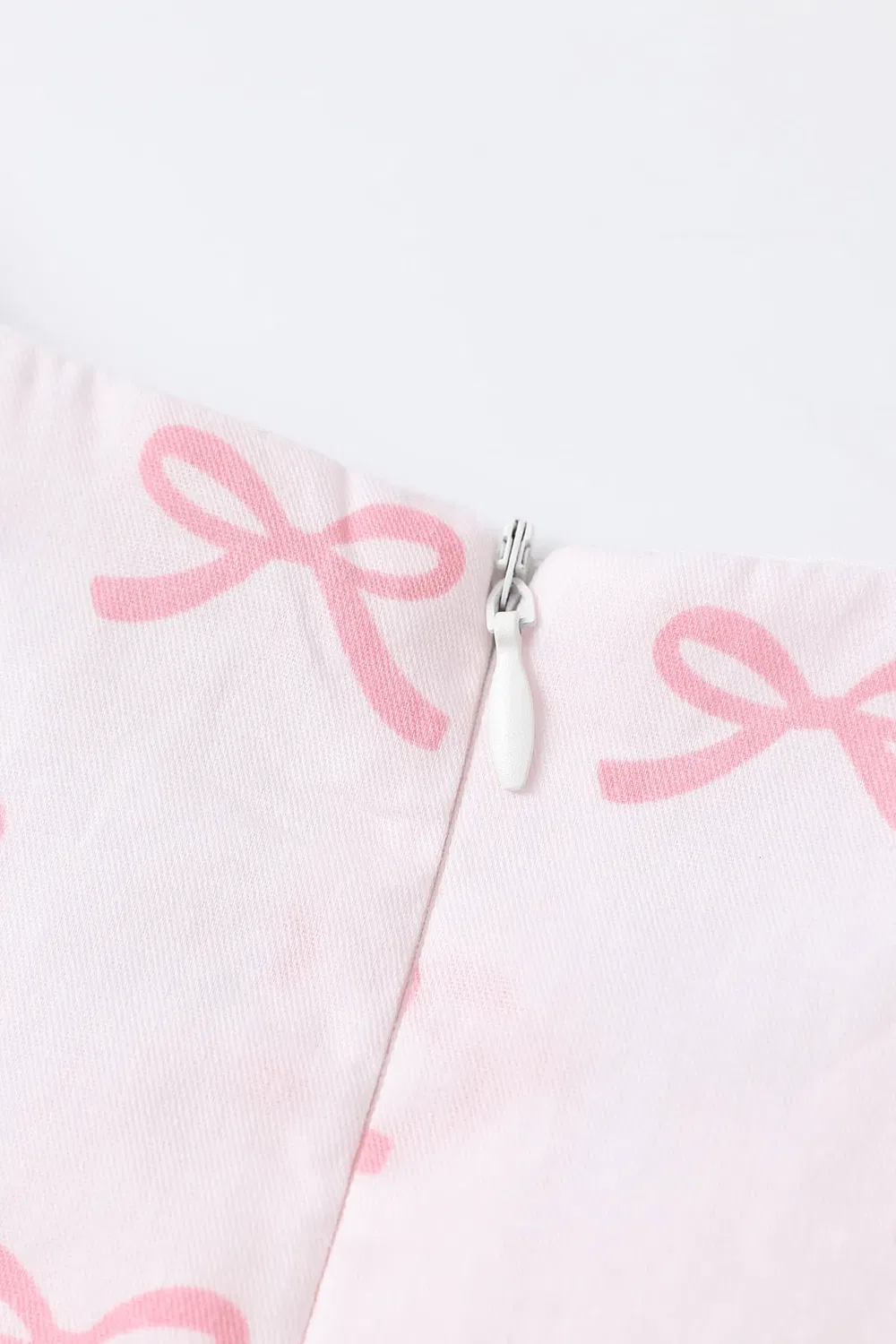 Платье с принтом Bow Pattern Cinda, Pink — фото 4