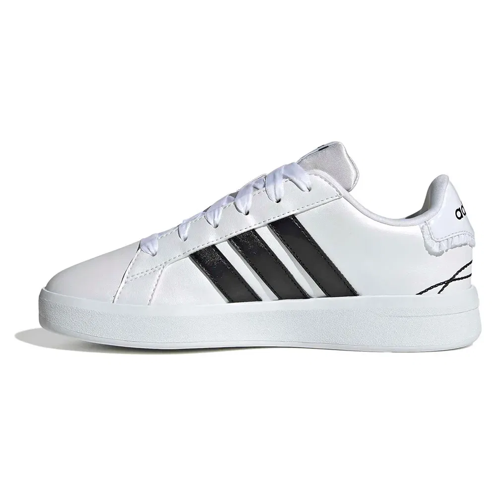 Кроссовки Grand Court 30 Junior Adidas, белый — фото 4