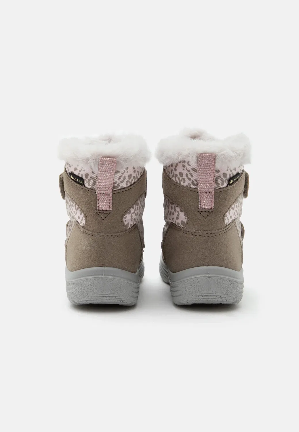 Gore-Tex Crystal - зимние ботинки Superfit, Beige/Rosa — фото 3