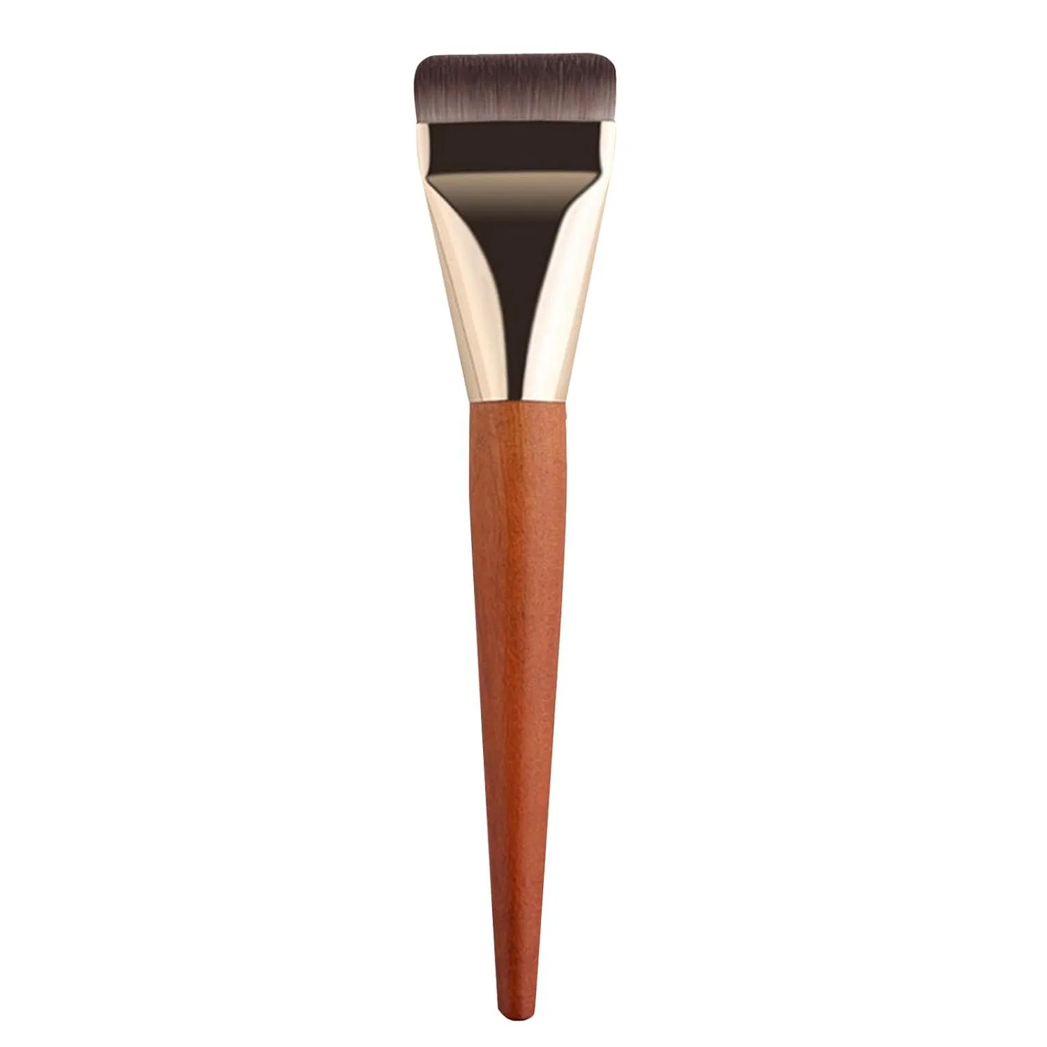 Кисть для макияжа, Flat Top, деревянная ручка, 1 шт Generic