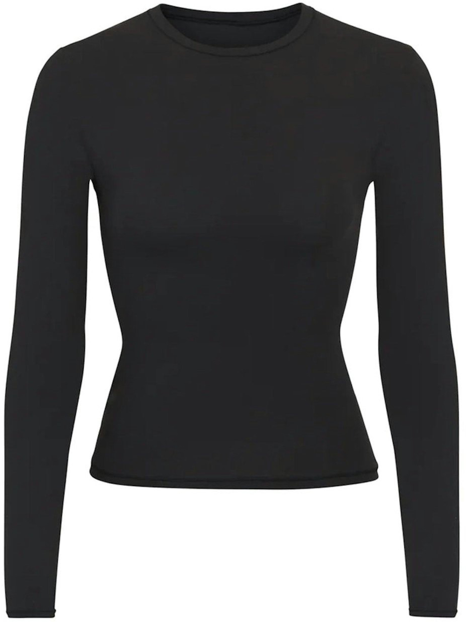 

Лонгслив Skims Fits Everybody, черный