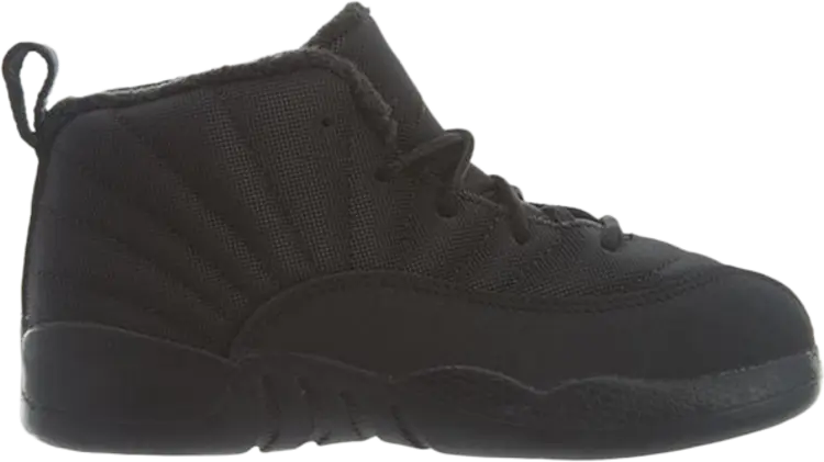 

Кроссовки Air Jordan 12 Retro Winterized PS Triple Black, черный