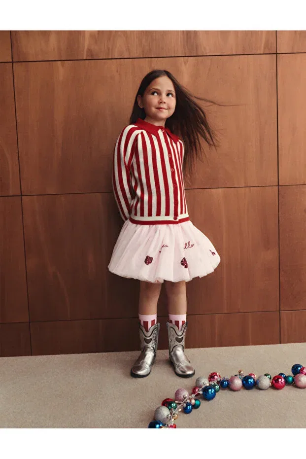 Детский кардиган в полоску Candy cane Marks & Spencer, 142334