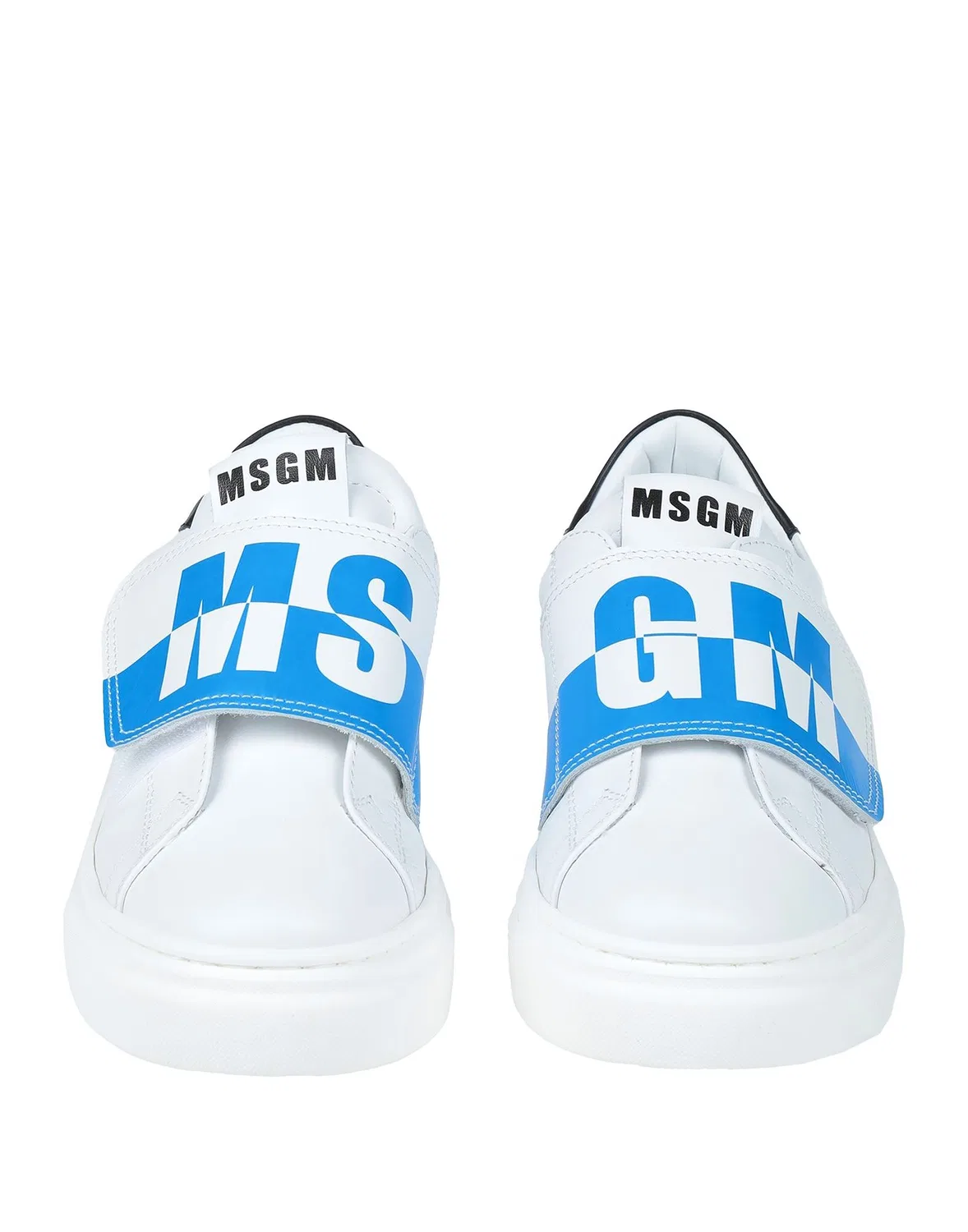 Детские кроссовки для мальчиков с логотипом Msgm, белый — фото 4