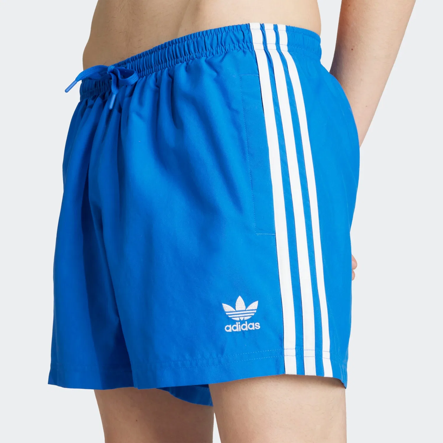 Мужские плавки с тремя полосками Adidas Performance, Blue — фото 3