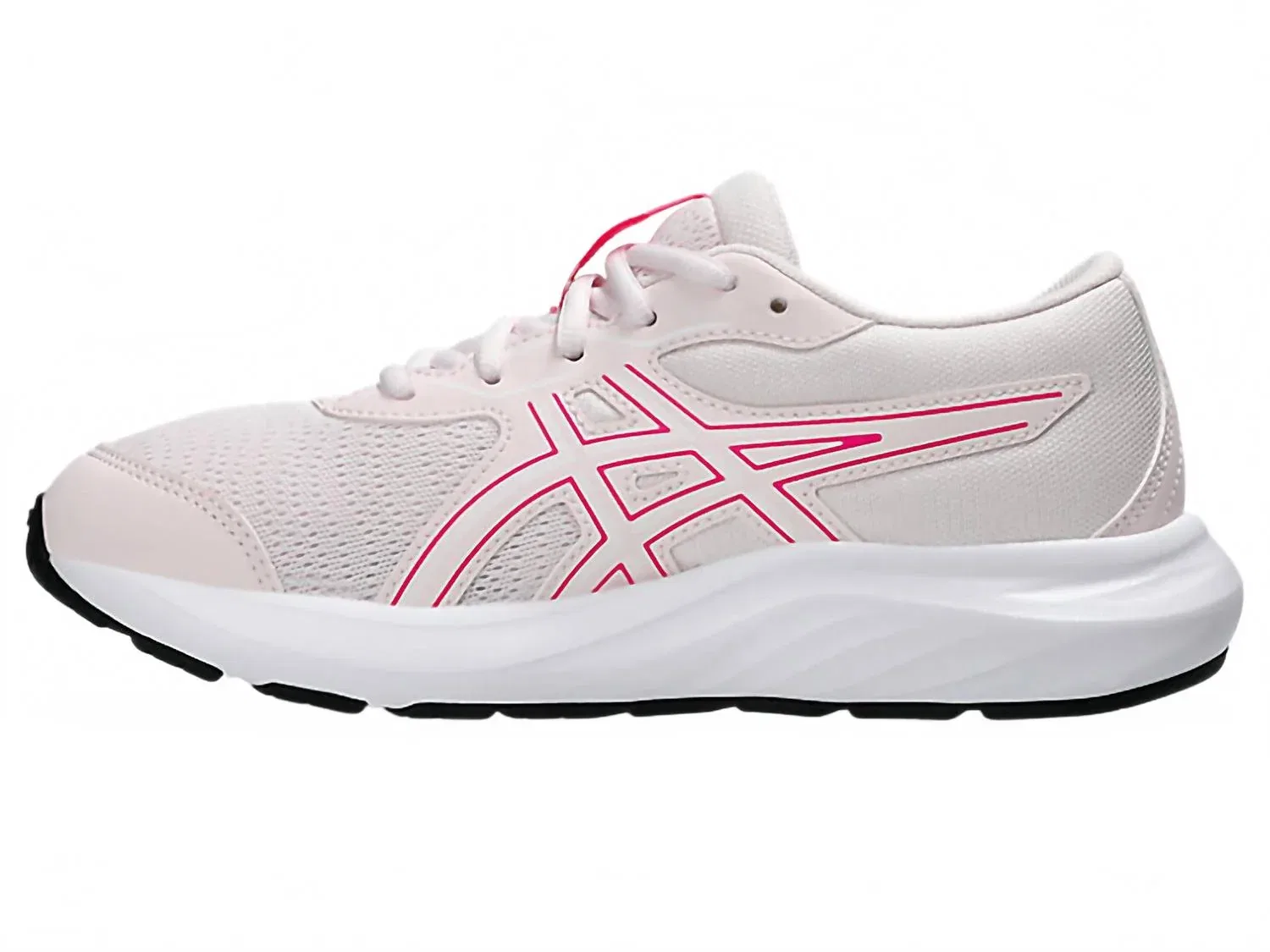 Детские кроссовки для девочек с усиленным носком Contend 9 Grade School Sneaker Asics, Pale Pink/White